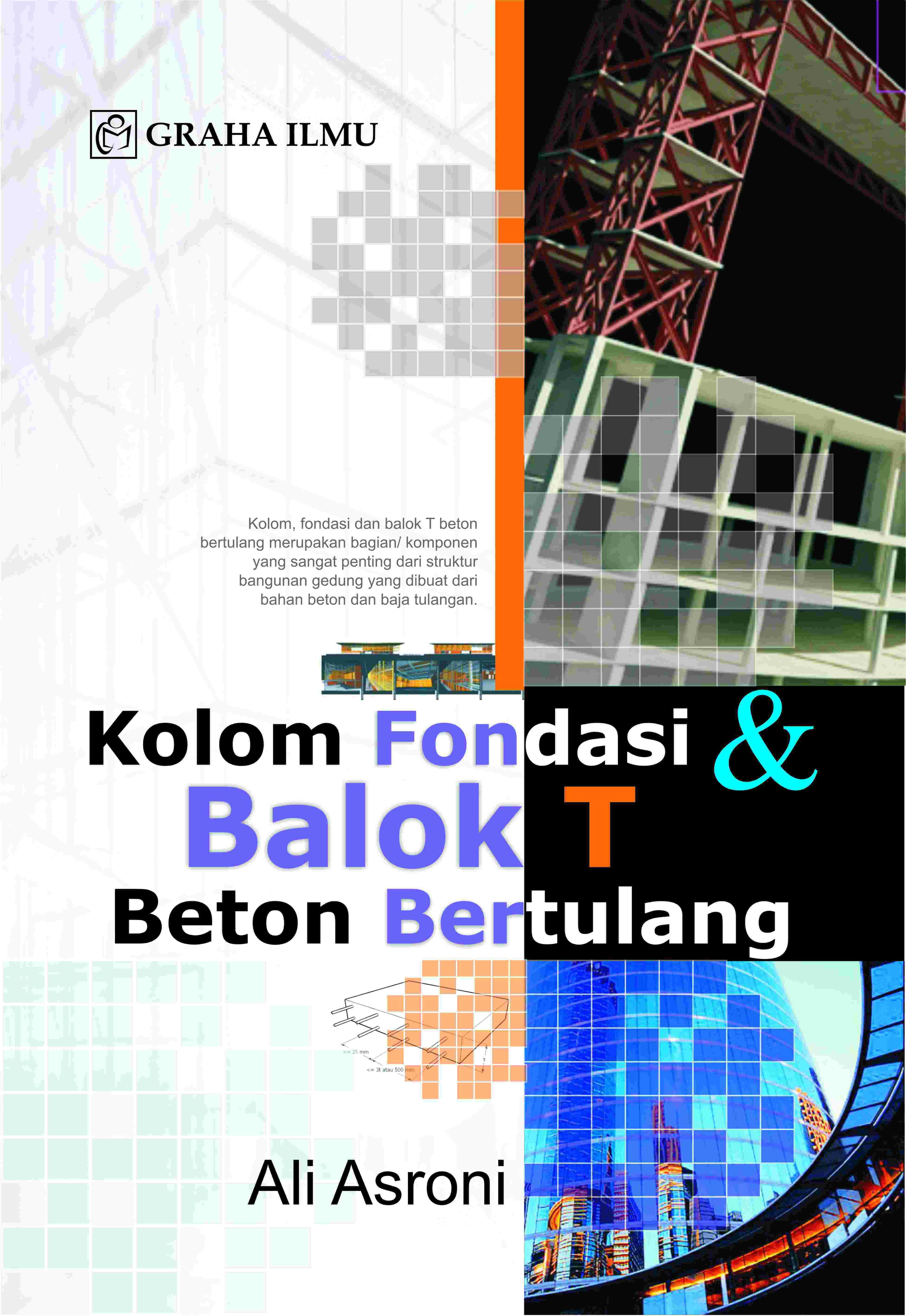 Sampul buku Kolom Fondasi dan Ba...